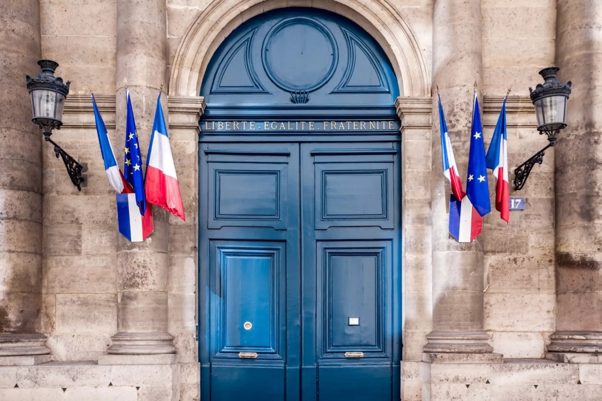 Entrée du Sénat