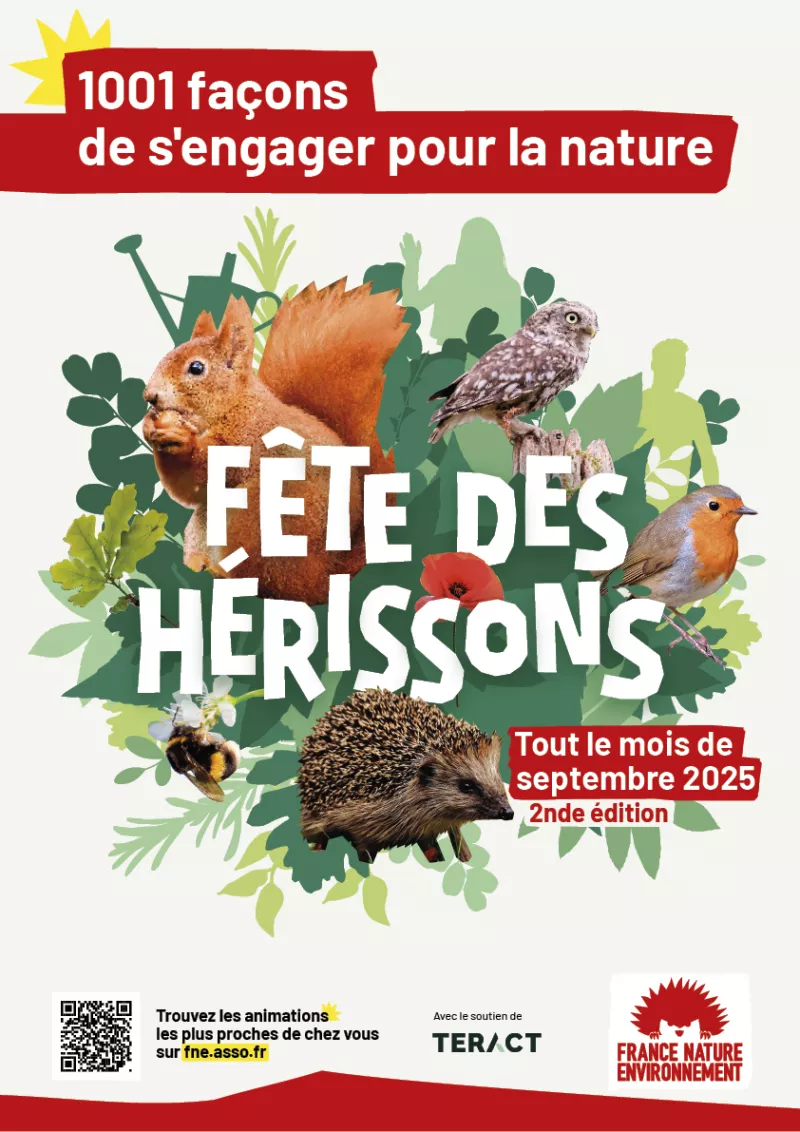 Affiche Fête des Hérissons 2025