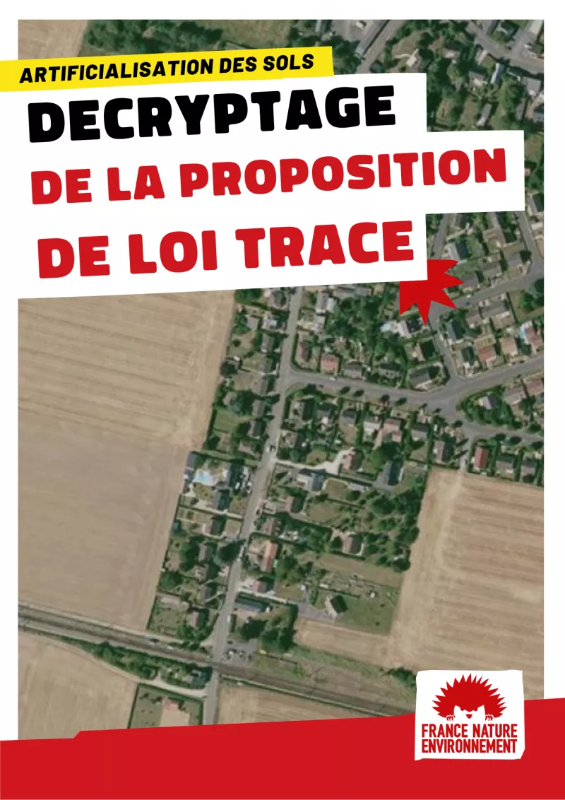 Decryptage de la proposition de loi TRACE Page de garde ZAN